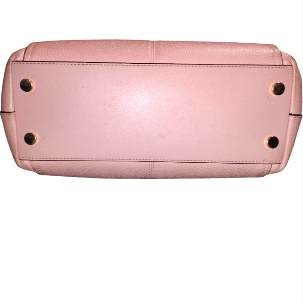 Michael Kors Molly Pink Pebble leather Large Shoulder Tote Bag with dust bag - Picture 6 of 11